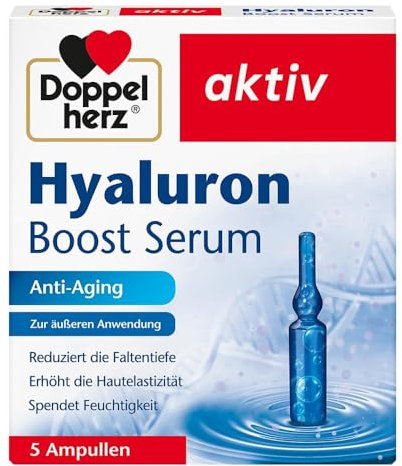 DOPPELHERZ Hyaluron Boost Serum Ampullen 5 St