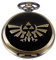 Tiong Bronze Quarz Taschenuhr Vintage Quarz Taschenuhr Graviert Wolf Muster Taschenuhr mit Kette für Damen und Herren - Geburtstag Jahrestag Weihnachten, Qz202