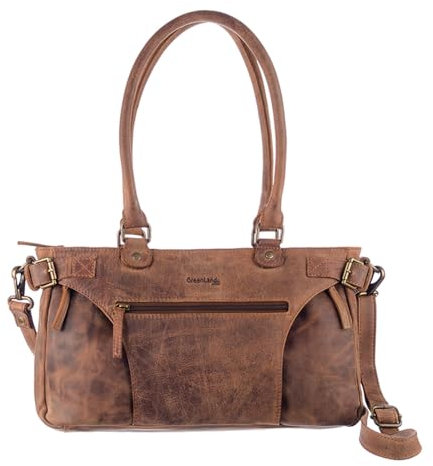 Greenland Nature Montenegro Schultertasche Leder 36 cm