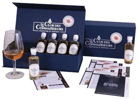 Coffret Dégustation Whisky Du Japon 6 x 40ml - En Solo Ou En Duo - Le Club Des Connaisseurs