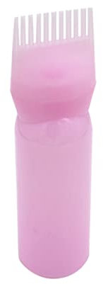 Bouteille de brosse de teinture à cheveux, teinture de cheveux léger brosse de bouteille Shampooing Cheveux Couleur huile peigne outil d'applicateur d'applicateur, câble de colorant câblé en
