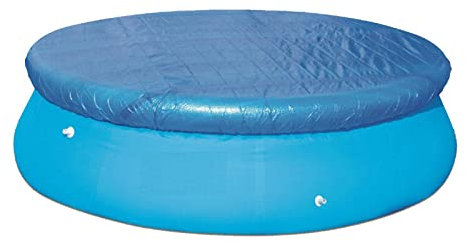 Cubierta Redonda para Piscina, Piscina 366 cm, Piscina sobre el Suelo, Cubierta Solar a Prueba Lluvia, a Prueba Polvo, Protector Piscina