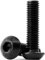 M6 x 50mm 25PCS Bouton vis à tête hexagonale Boulon à tête hexagonale Entièrement Filetée Boulons en Acier au Carbone 10,9(Noir)