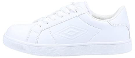 Umbro Childrens/Kids Medway Lace Trainers (2 UK) (White)