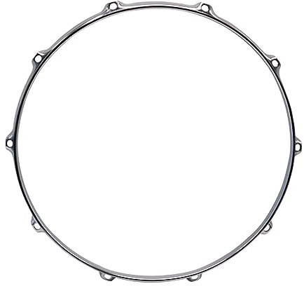 kowaku Bass Drum Hoop Snare Drum Batter Musikzubehör Tragbarer Ersatzrand Batter Hoop 14 Zoll 8 Lug Batter Hoop für Instrument Home Decor, Oberer Kreis