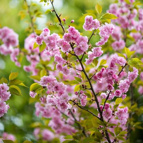 30 piezas semillas de cerezo en flor, cerezo ornamental, árbol bonsai real, semilla Cerezo japonés en flor - Prunus serrulata - Semillas de flores, plantas perennes, resistentes y