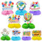 DPKOW 9 STK Jugendweihe Deko, Bunte Alles Gute zur Jugendweihe Bienenwabe Mittelstück Jugendweihe Tischdeko Endlich Erwachsen Party Tischaufsätze Jugendweihe Waben Ornamente Papier Für Jungen Mädchen