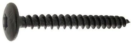 Vis de penture à tête ronde large Torx acier noir 7X40 boîte de 100 - ULTIMA - 13370040