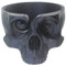 AXICIR Skull Head Bone Crochet Yarn Bowl Holder For Crocheting Knitting Accessories 3d Printed Halloween Decor Black
