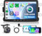Hodozzy 2GB+64GB Radio para Renault Dacia Duster Sandero Dokker Logan Lodgy Captur con Carplay Android Auto,Pantalla Android Coche de 8 Pulgadas con Bluetooth GPS WiFi FM/RDS EQ Canbus + Cámara