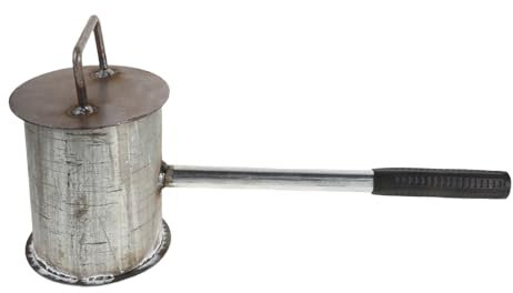 Cabilock Kohlenstofffässer Professioneller Grilllöscher Sicherheitslöscher für Grill Feuerlöschausrüstung im Freien Sonnenschutzkamera Küchenfeuerlöscher Feuerlöscher für die Küche Stahl