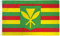 Kanaka Maoli Drapeau sans mouche en polyester avec coutures puissantes Idéal pour l'intérieur ou l'extérieur