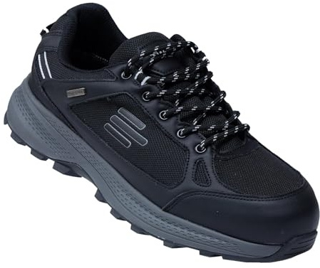 Tredd Well Mens Wide Fit Cloud Walking Hiking Water Repellent Running Gym Trainers Shoes