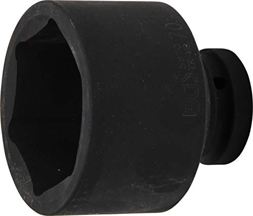 BGS 5870 | Douille à choc, six pans | 25 mm (1) | 70 mm