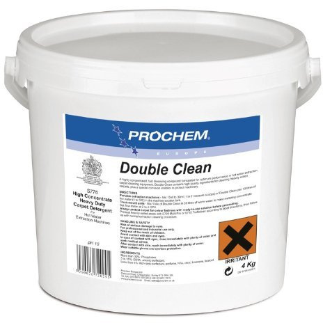 Prochem Double Clean Professional Carpet Cleaning High Concentrate Detergent
