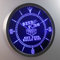 ADVPRO nc0378-b Beer Pong Get Your Balls Wet Bar Neon Sign LED Wall Clock Uhr Leuchtuhr/Leuchtende Wanduhr