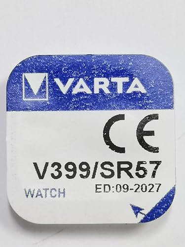 VARTA SR927W Lot de 5 piles bouton V399
