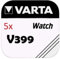 VARTA SR927W Lot de 5 piles bouton V399