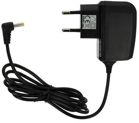 vhbw Fuente de alimentación, Cable de Carga Compatible con Sony Playstation Portable PSP Steet, Small & Lite, Brite reemplaza Sony PSP-100 (220V)