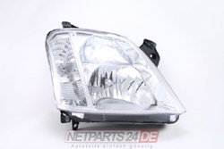 Johns, Scheinwerfer Halogen Front passend für Opel Meriva A 05/2003-05/10 H7 H1 Rechts