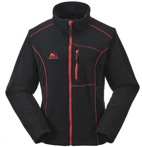 Cox Swain Damen Outdoor Fleecejacke Kariba - 220 g, Colour: Black, Size: M