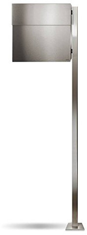 Radius Standbriefkasten Letterman 4 Edelstahl mit Pfosten - 565