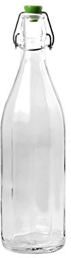 BORMIOLI ROCCO Oxford Bottiglia, Vetro, Trasparente, 1 Litro