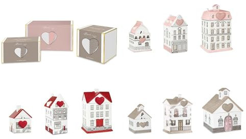 Casetta porta biscotti media in porcellana con accessorio in silicone BACI MILANO HPOT1.HOU vari colori