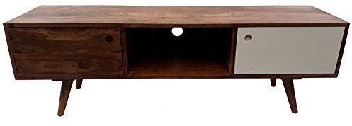 Freudenhaus Sideboard Retro Oslo TV Board Sheesham Massivholz 140
