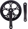 WINOMO Einzelne Kurbelgarnitur MTB Kurbelgarnitur 52T 170 mm Kurbelarm Mountainbike Kurbelgarnitur für Einzel-Bike Straßenfahrrad Fixed Gear