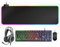 Mars Gaming MCPEXFR, Combo H-Mech Tastiera, Mouse, RGB Headset & RGB XXL Mousepad, Lingua Francese