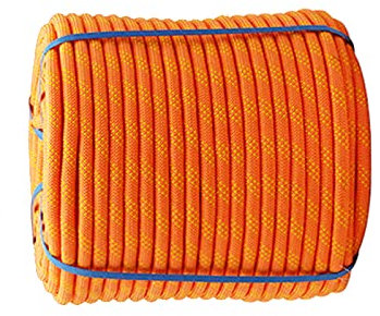Corde d’Escalade 10mm/12mm/14mm De Diamètre For La Lutte Contre L'incendie，La Randonnée，l'alpinisme équipement，Orange Accessoires De Corde D'escalade Professionnelle En Plein Air，(Size:30m,Color:10mm)