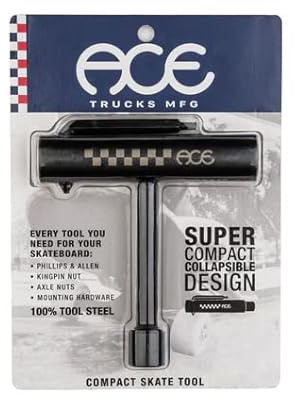 Ace Trucks Classic Skate Tool - All in One - Pocket Sized - Steel