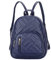 Eshow Damen Rucksack Klein Cityrucksack aus Canvas Casual Daypack leichte moderne Rucksackhandtasche zum Alltag Reise Schule Freizeit Einkaufen