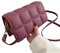 JACTZ Umhängetasche Damen Frauen Kleine Messenger Handtasche Frauen Pu Leder Reise Einzeln Schulterbeutel Crossbody Tasche Geldbeutel-Purple