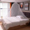 YDMAJF Zanzariera Letto, Universale a Cupola Bianco Zanzariera per Letto Zanzariera da Viaggio Anti-Zanzara e Anti-Insetti Zanzariera, per Letto Singolo/Matrimoniale | Adatto per Interni ed Esterni