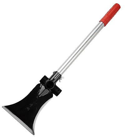 Multifunktionale Hacke aus Manganstahl, 2 in 1 Sichelschaufel Gartenschaufel aus Manganstahl Landwirtschaftlicher Aushub Schneiden von Ästen Mehrzweck-Grabehacke (Iron Handle)