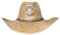 Gentlemen's Brown with Thin Band Solar Hat - Sun Hat with Fan, Large, Brown, L