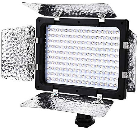 Fotografie-Beleuchtungsset, 6000K LED-Videostudio-Streaming-Leuchten Fotografie-Lampenpanel mit 3 Diffusoren für DSLR-Kamera DV Camcorder Videoaufnahme, Helligkeit Einstellbar