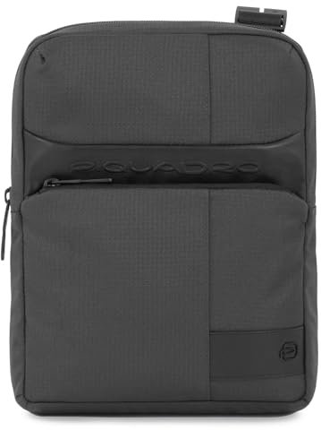 Borsello porta iPad ® in tessuto e pelle