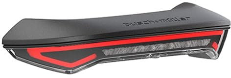 busch+müller E-Bike-Rücklicht TOPLIGHT Kite E brex E-25 B+M schwarz (Not-) Bremslicht 6-48V 50mm, 534022KSB