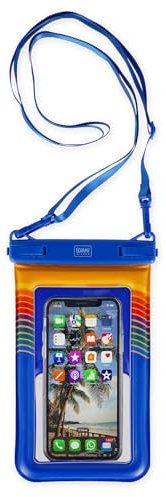 Legami - Custodia Impermeabile Cellulare, Custodia Galleggiante per Smartphone, Waterproof Pouch, Chiusura Ermetica, Sensibilità Touch Screen, Cover Subacquea Schermo Max 6,5, 13 x 22 x 1,5 cm