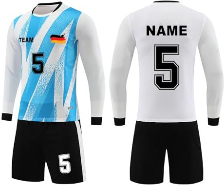 Topassion Custom Football Jersey Deutschland Trikot Em 2024 Shorts Kinder Set Em Fanartikel Deutschland Trikot Damen Trikot Personalisiert Kinder Trikot Personalisiertes Trikot Kinder