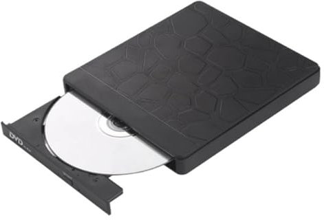 MZZYG Lettore Dvd unità Ottica Esterna Masterizzatore Dvd 5 in 1 Lettore CD Interfaccia USB 2 Slot for Schede TF/SD