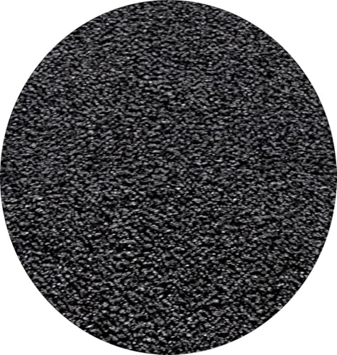 MERTEX runde Schmutzfangmatte mit Kettelkante in schwarz Ø 160 cm in Oslo anthrazit