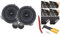 Option Lautsprecher Kit kompatibel mit Opel Vivaro B - 100% Plug & Play Front Lautsprecher-Set inklusive Dämmung, 165mm 2-Wege Komponenten-Lautsprecher mit hohem Wirkungsgrad