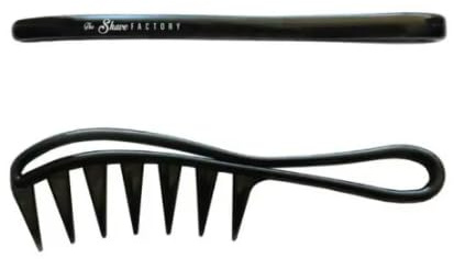 The Shave Factory Professioneller flexibler Kamm mit breiter Zahnung, 043