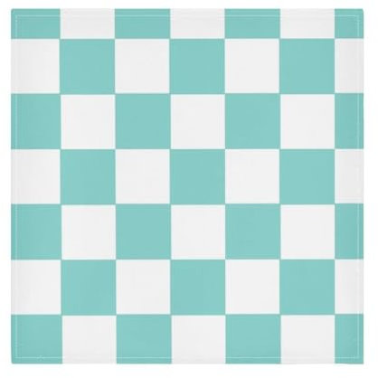 Green and White American Plaid Dinner Napkins Cloth Print Reusable Napkins Washable eco Friendly Summer Fabric Napkins Striped Restaurant Quality Cloth Napkins Easter Napkins Cloth Set of 6 20