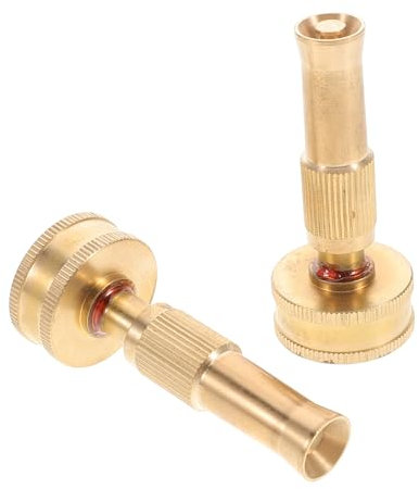 Gogogmee 2pcs Cooling System Irrigation Nozzle Adjustable Garden Sprayer Hose Nozzles