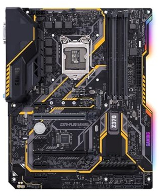 Z370-PLUS GAMING Z370 LGA 1151 Motherboard LGA 1151 For i7-8700K i5-8600K i7-9700K CPU DDR4 M.2 HDMI